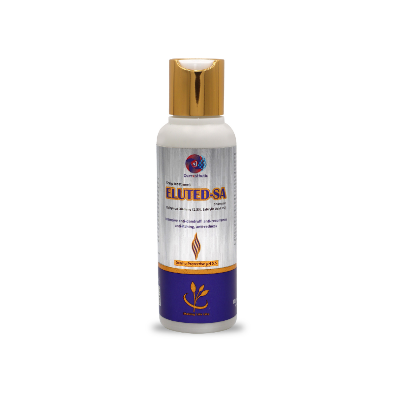 Product description image for ELUTED-SA Advanced Anti-Dandruff & Scalp Care Shampoo