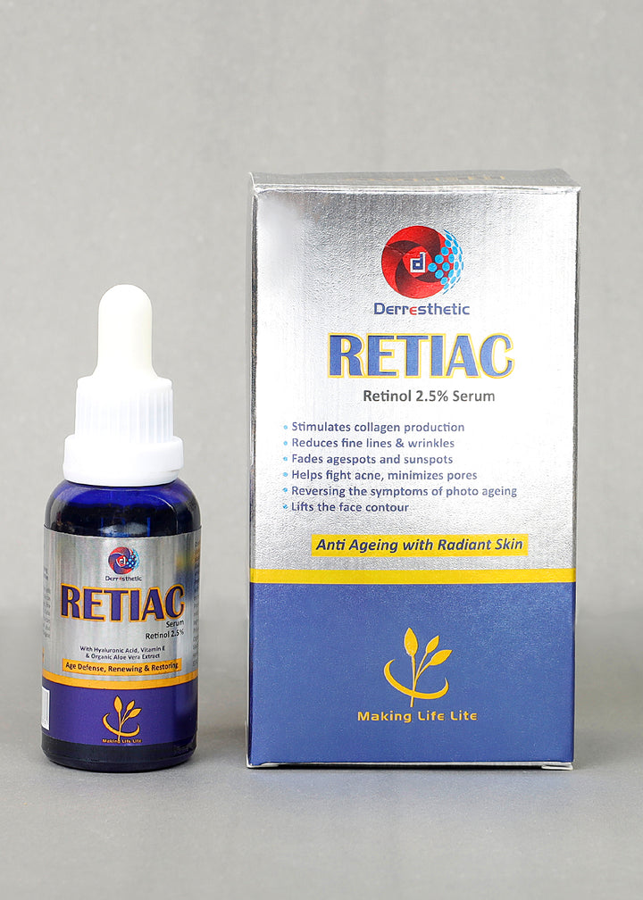 RETIAC S Retinol Serum 2.5% (Transparent Fluid For Dry Skin)