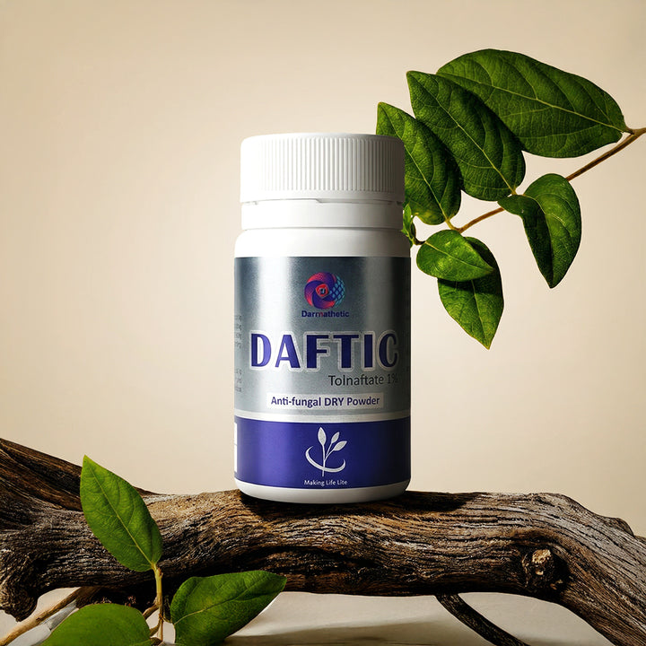 Daftic Antifungal Powder (Tolnaftate 1%) – Derresthetic