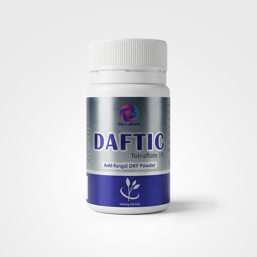 Daftic Antifungal Powder (Tolnaftate 1%) – Derresthetic